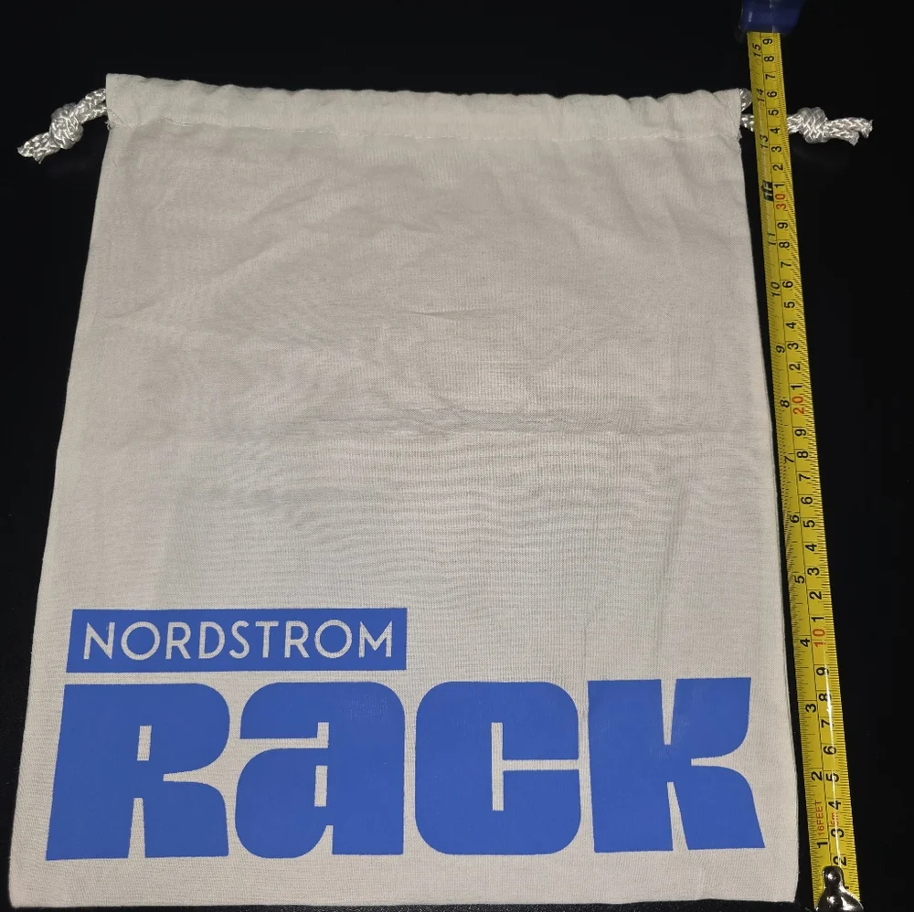 NORDSTROM RACK Cream Colored Drawstring Bag for Bags, Shoe or Essentials New